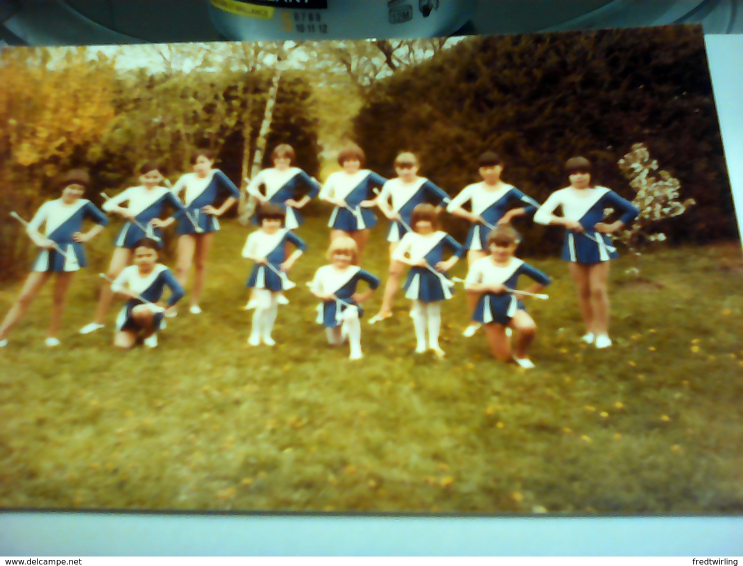 PHOTO MAJORETTES TWIRLING LES CRISTALLINES MARSAC EN LIVRADOIS 63 PUY DE DOME - Altri & Non Classificati