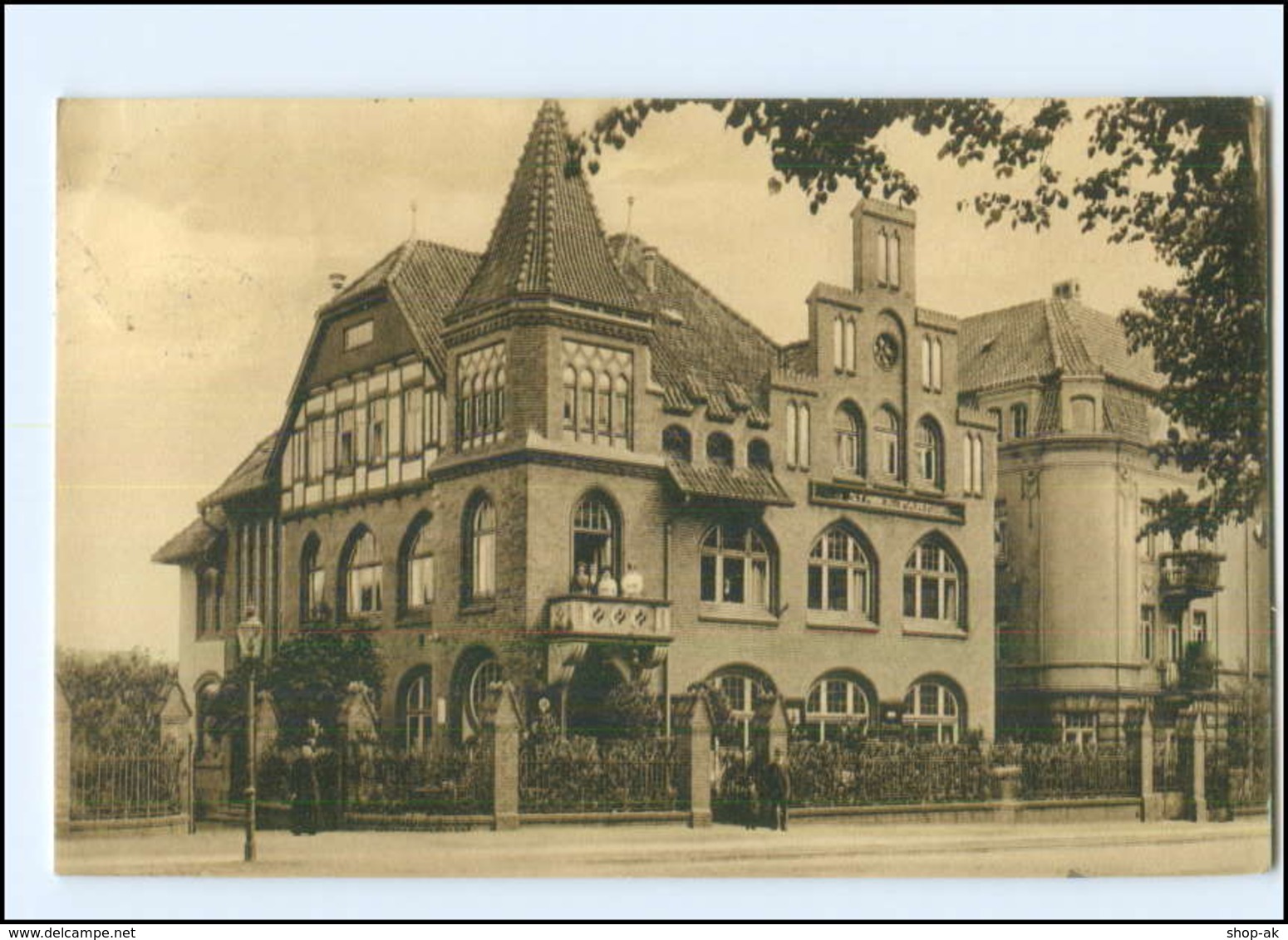 U6857/ Lüneburg Restaurant Stadtpark AK 1913 - Andere & Zonder Classificatie