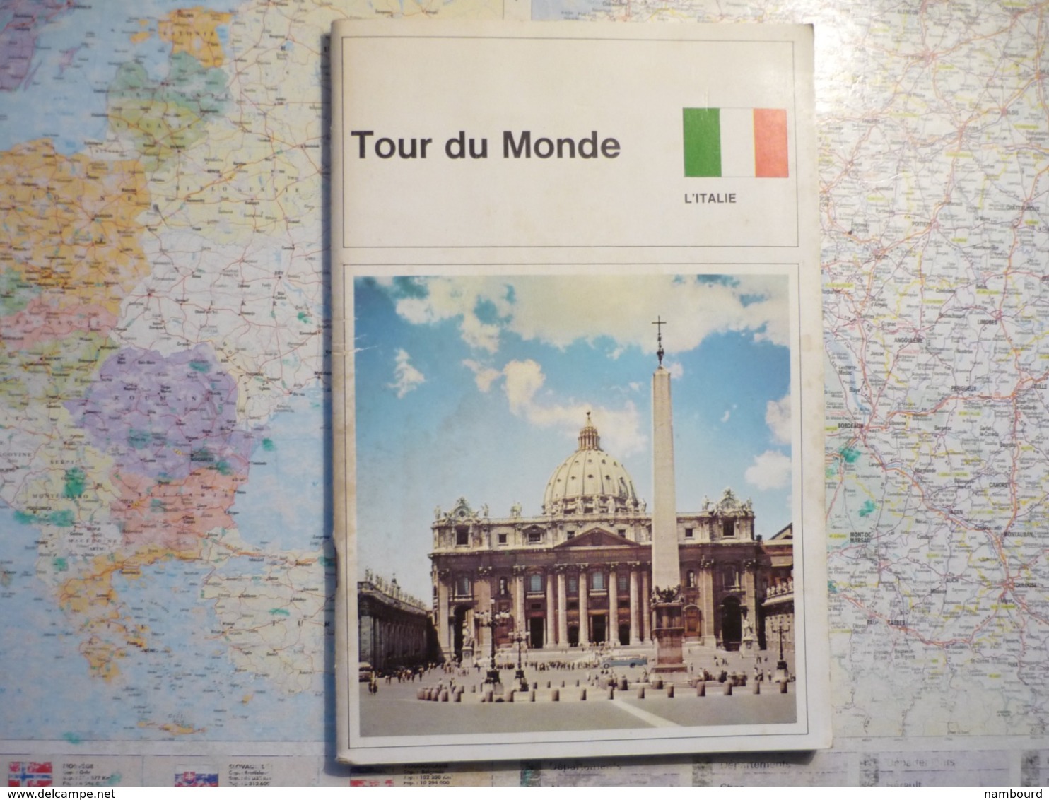 Tour Du Monde Association Française De Géographie Italie Décembre 1972 - Géographie