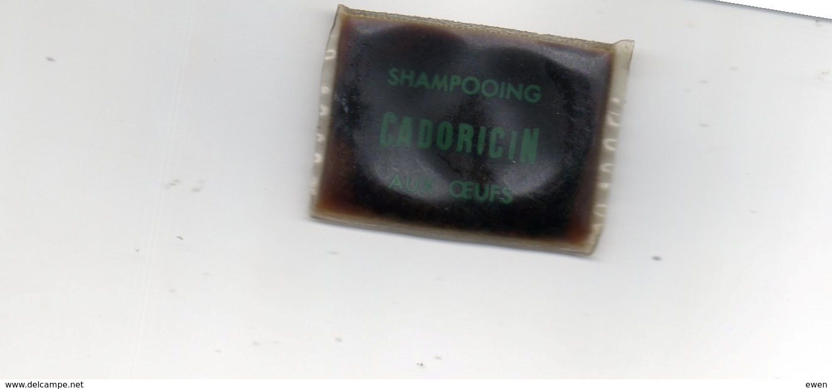 Echantillon Shampoing Flip Flap Cadoricin. Années 50. (Rare). - Otros & Sin Clasificación