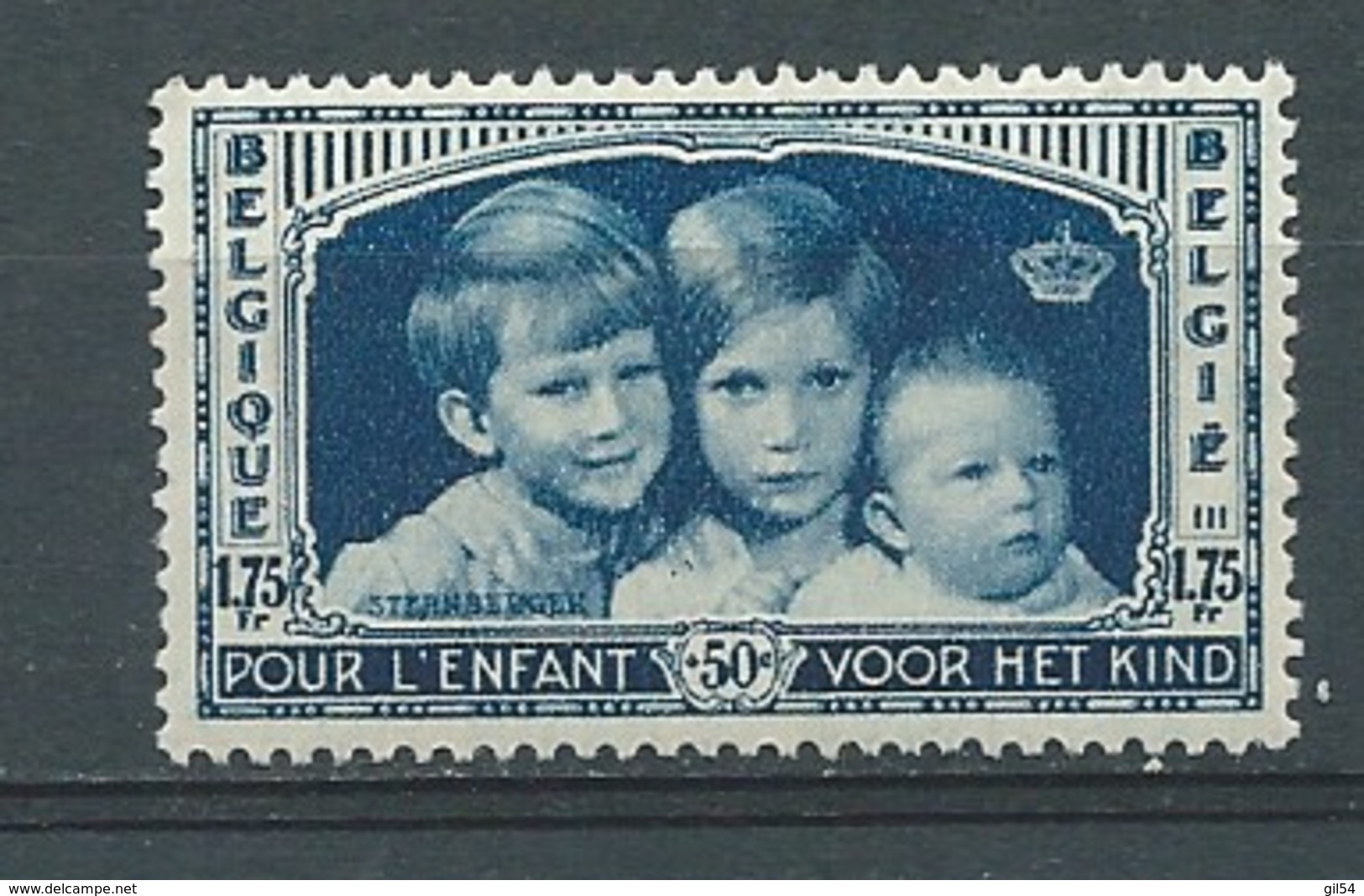 Belgique - Yvert N° 406 *  - Cw 35321 - 1934-1935 Léopold III