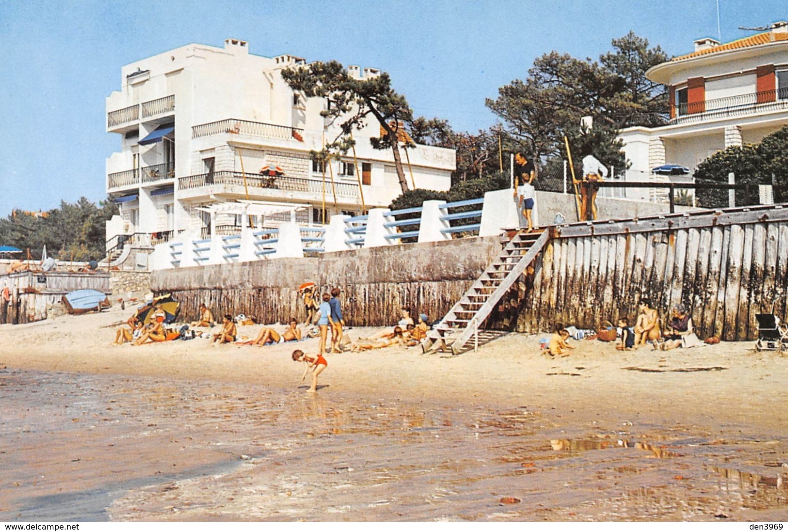 Le MOULLEAU - La Plage Et L'Hôtel La Marinière - Bassin D'Arcachon - Autres & Non Classés