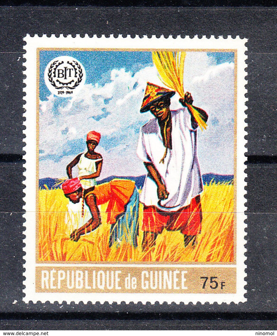 Guinea   -  1969. Raccolta Del Grano. Wheat Harvest. MNH - Agricoltura