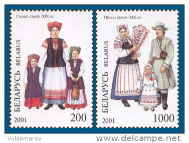 Belarus 2001 Mih. 412/13 Traditional Costumes MNH ** - Belarus