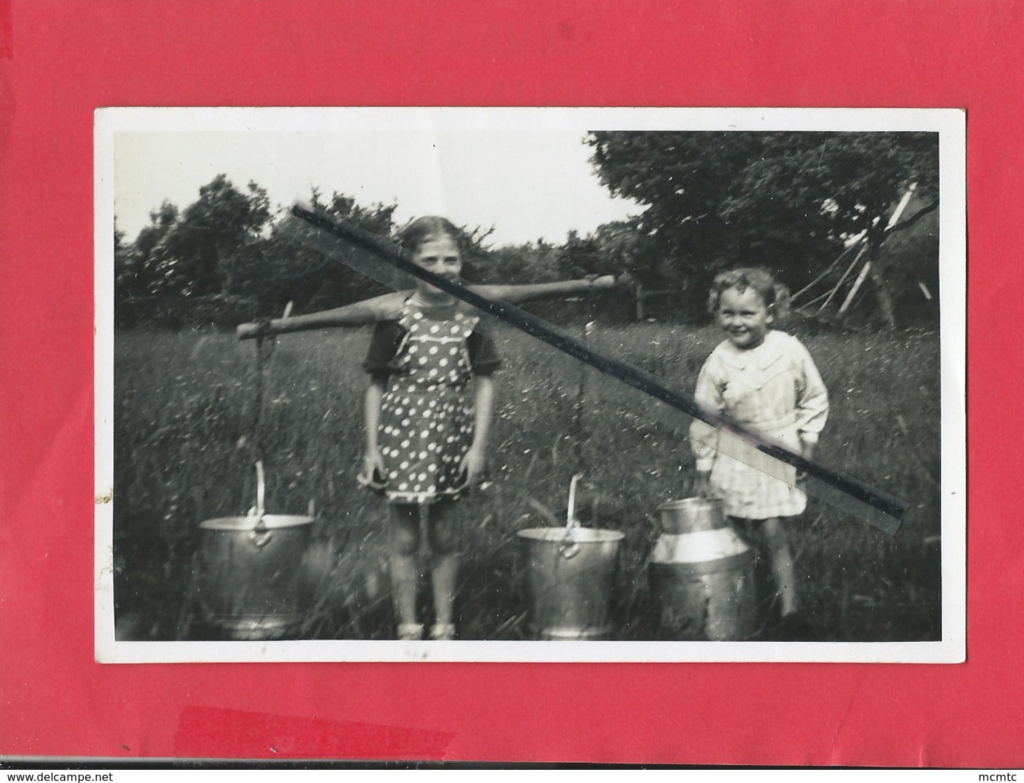 Carte Photo , Enfant , Enfants , Agricole , Agricoles - Andere & Zonder Classificatie