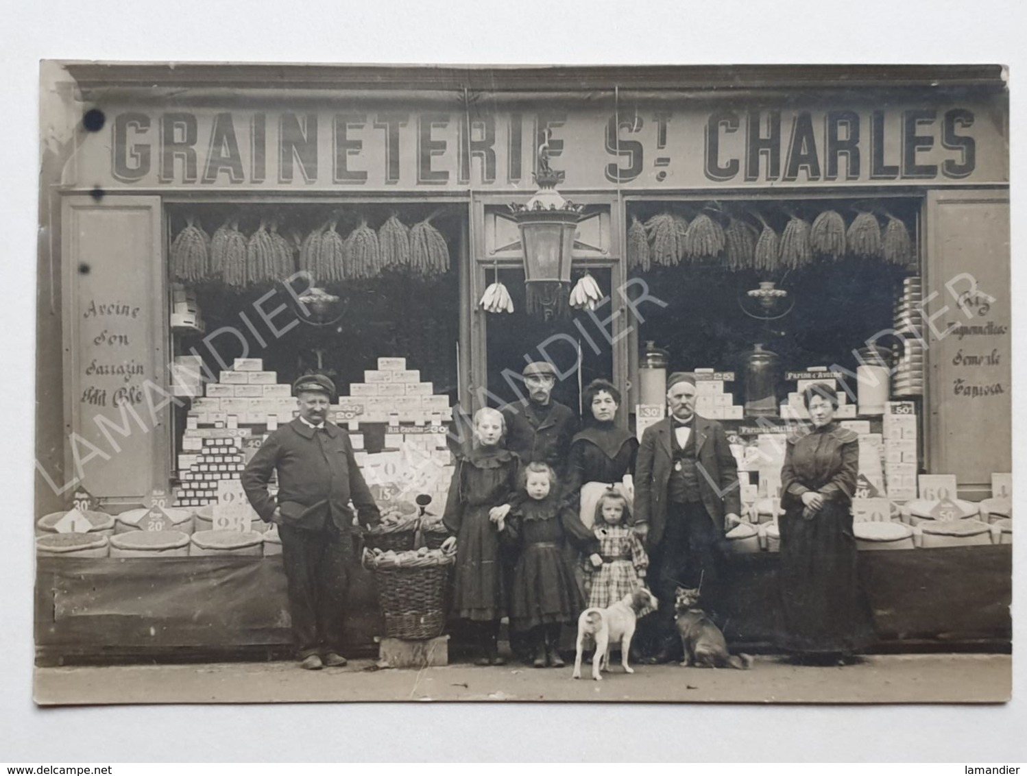 CPA - 75 - GRAINETERIE ST CHARLES  (2) - CARTE PHOTO - 75015 - Arrondissement: 15