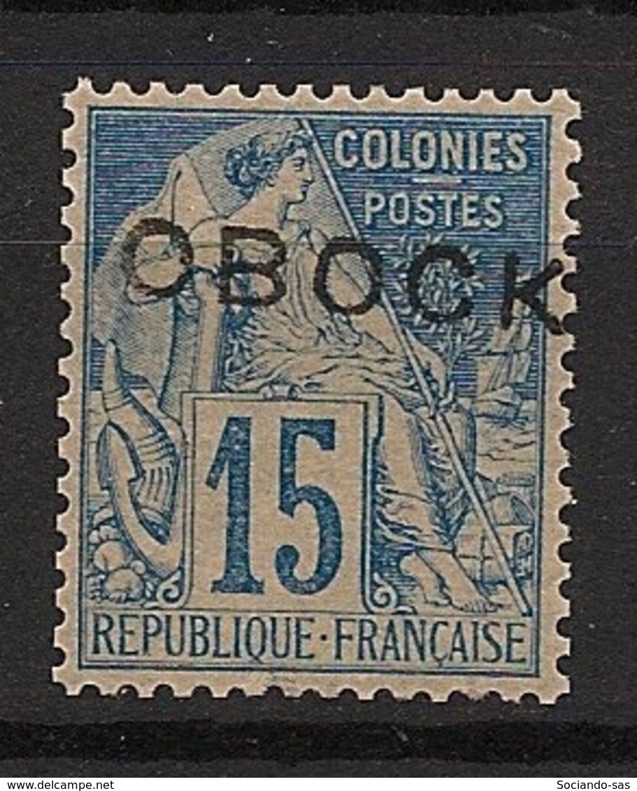 Obock - 1892 - N°Yv. 15 - 15c Bleu - Très Bon Centrage - Neuf Luxe ** / MNH / Postfrisch - Ungebraucht