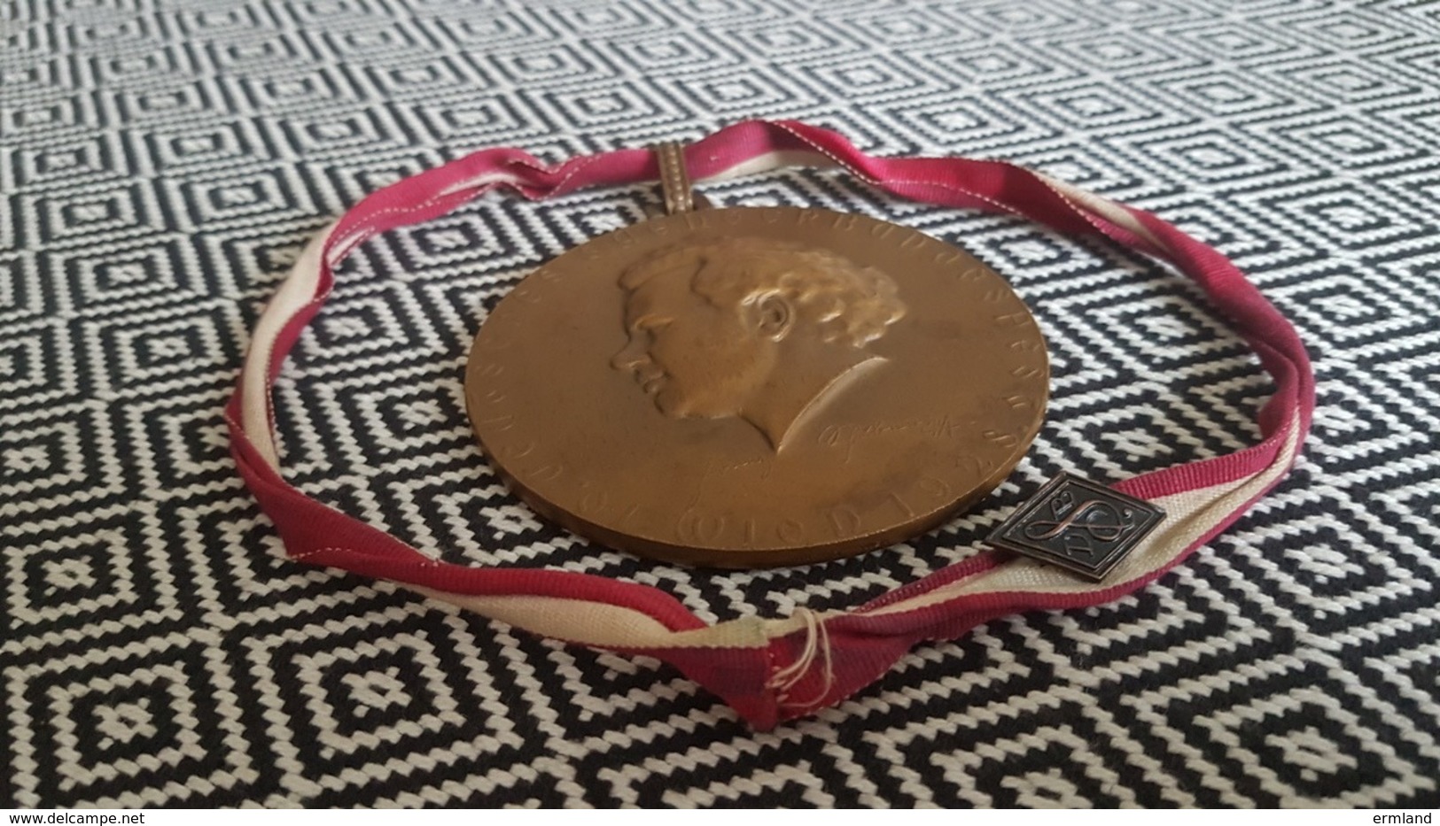 10. Deutsches Sängerbundesfest Wien 1928 - Franz Schubert - Große Bronze-Medaille Von Karl Perl - Sonstige & Ohne Zuordnung