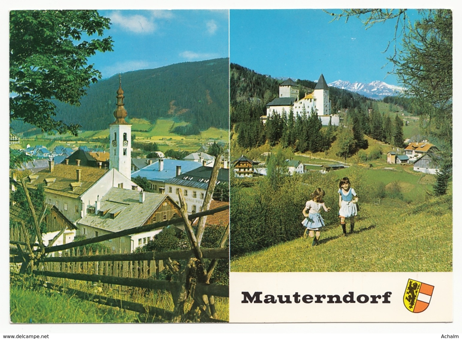 Mauterndorf Im Lungau - Ortsansicht Und Burg Mauterndorf - Mauterndorf