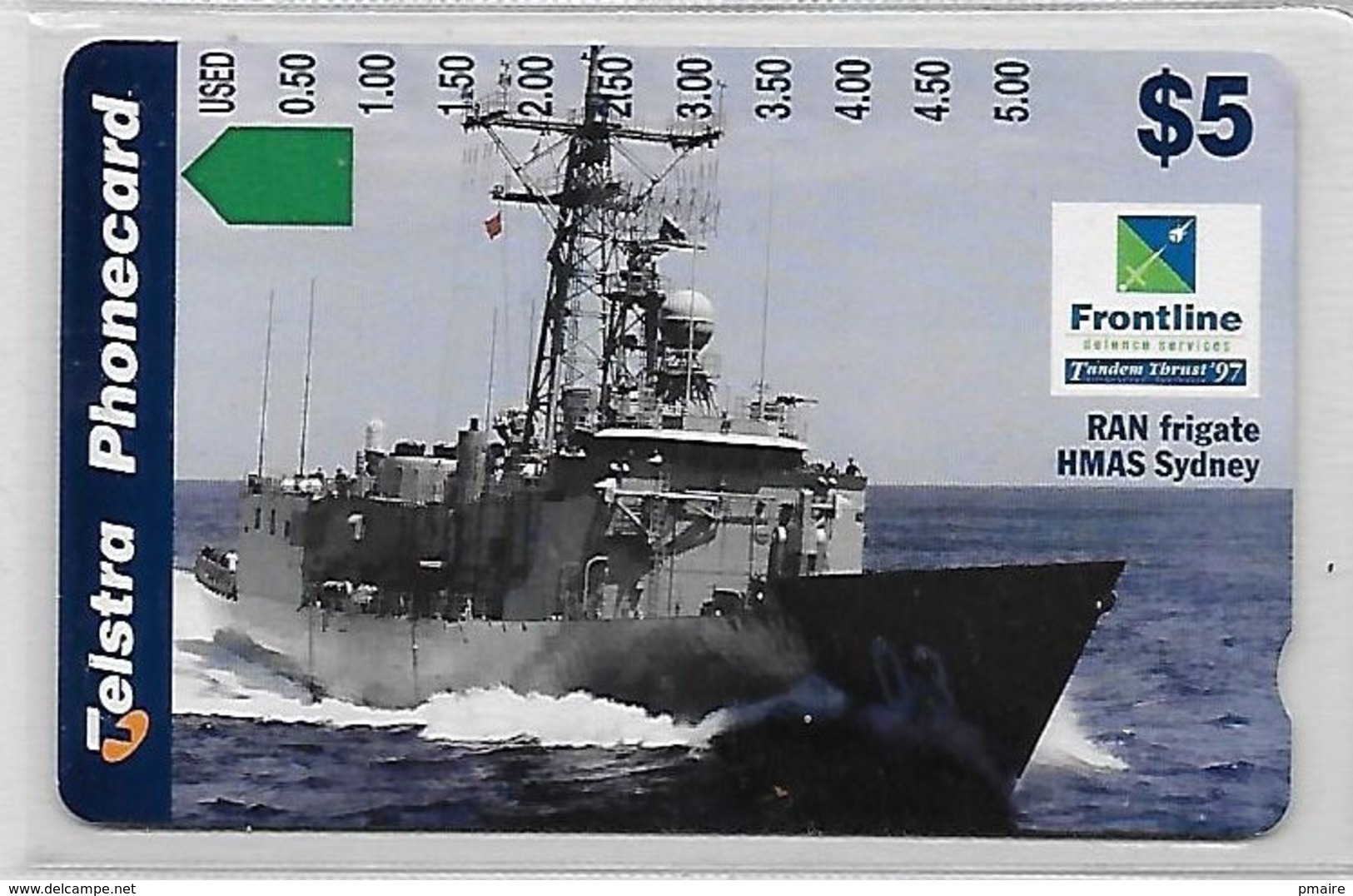 Australie Bateau Fregate De Guerre - Australie