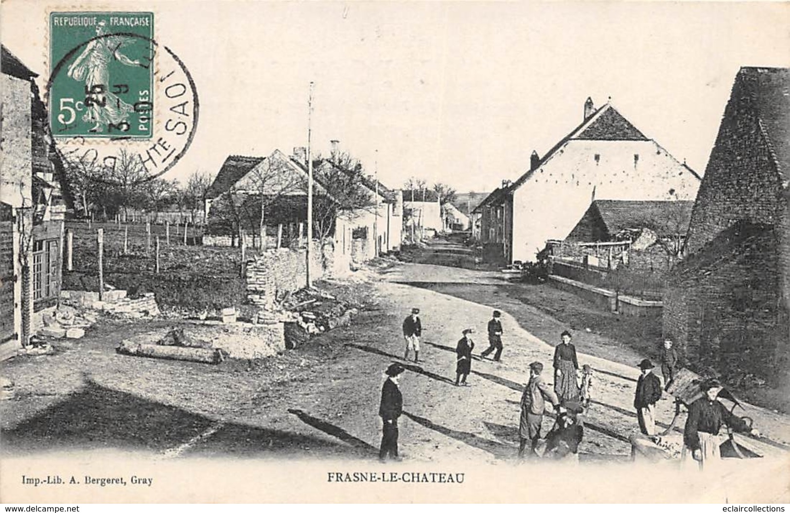 Frasne-le-Château          70     Une Rue     (voir Scan) - Otros & Sin Clasificación