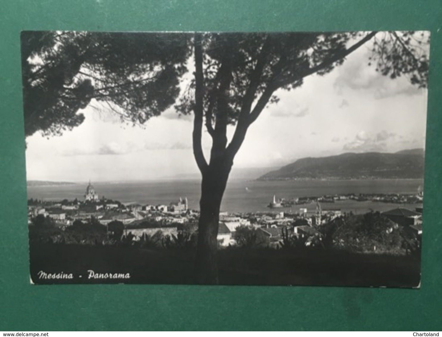 Cartolina Messina - Panorama - 1962 - Messina