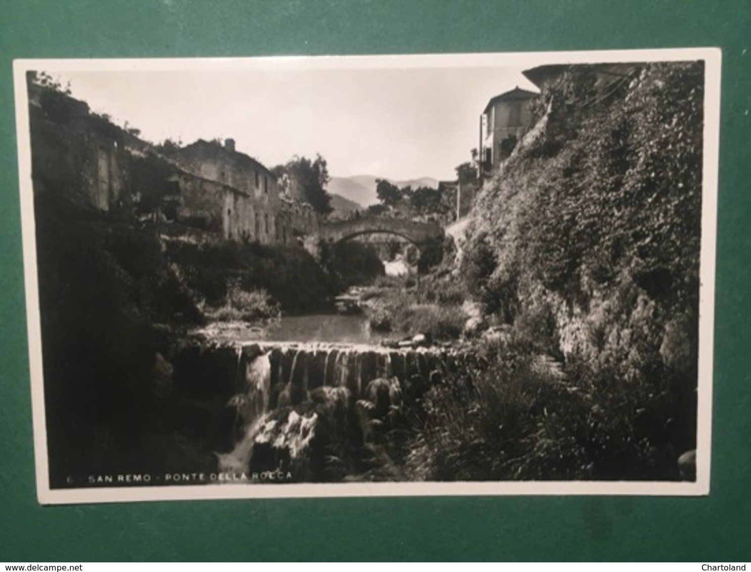 Cartolina San Remo - Ponte Della Rocca - 1942 - Imperia