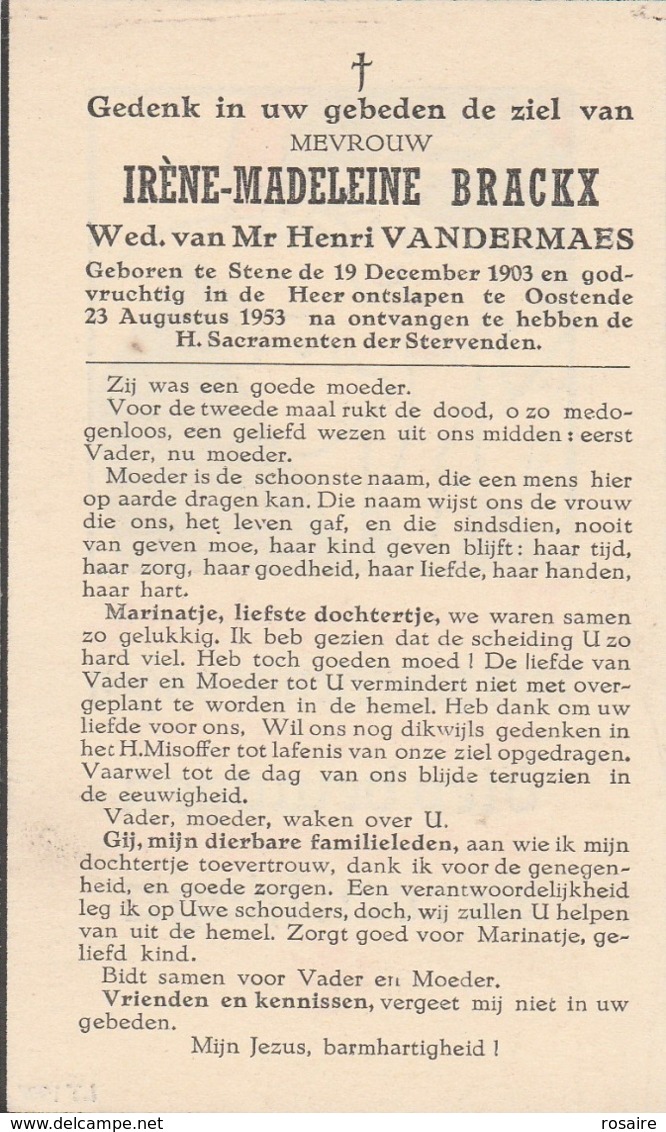 4 Prentjes-van Boxstaele-brackx-bovyn - Images Religieuses