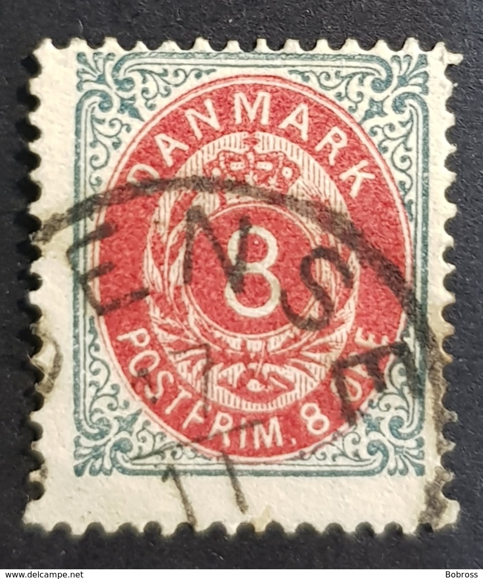 1875 Royal Emblem, Danmark, Denmark, Danemark, *, ** Or Used - Usati