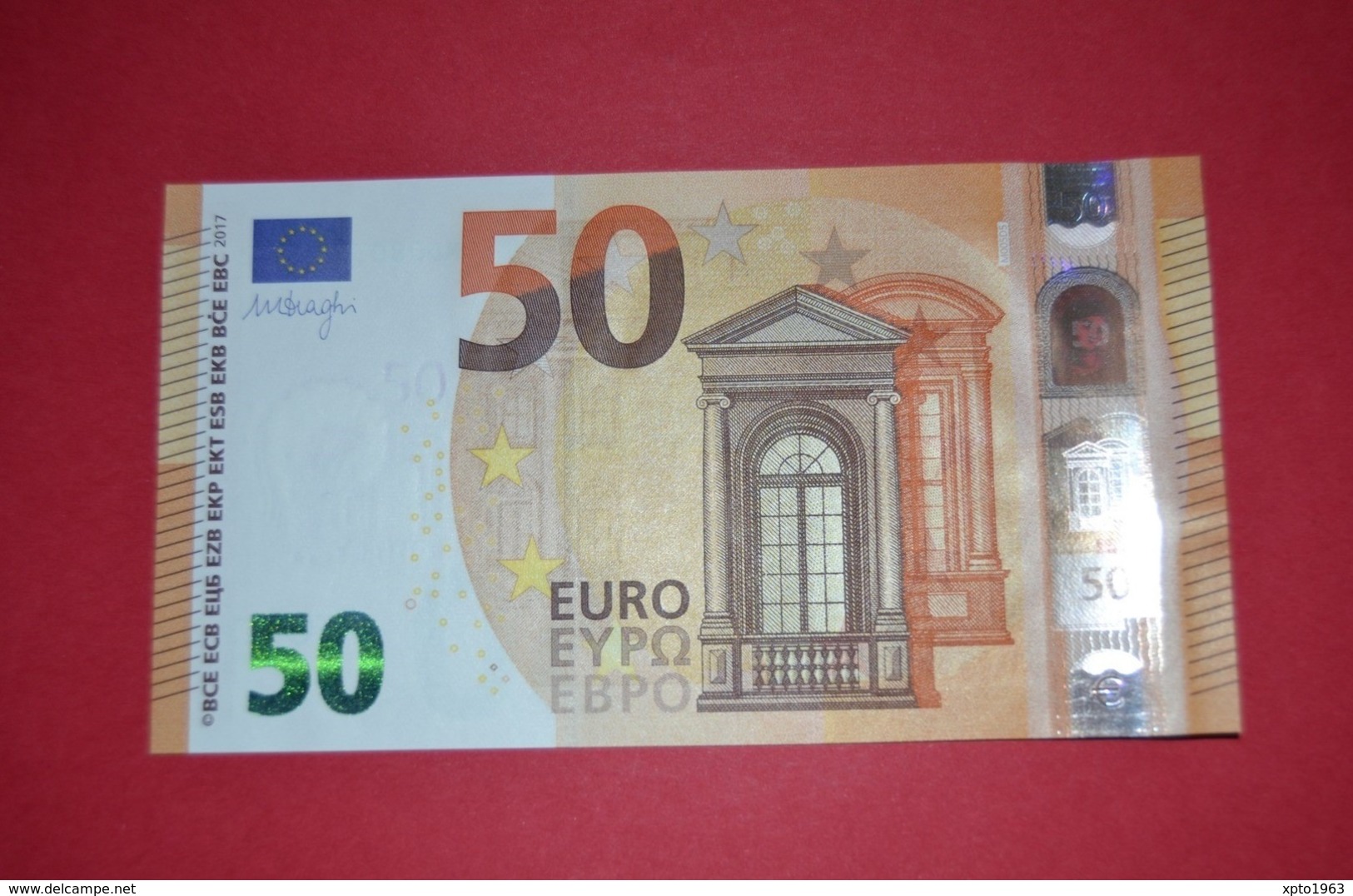 50 EURO M005 D5 - PORTUGAL - M005D5 - MD0803314232 - DRAGHI - UNC - NEUF - FDS - 50 Euro