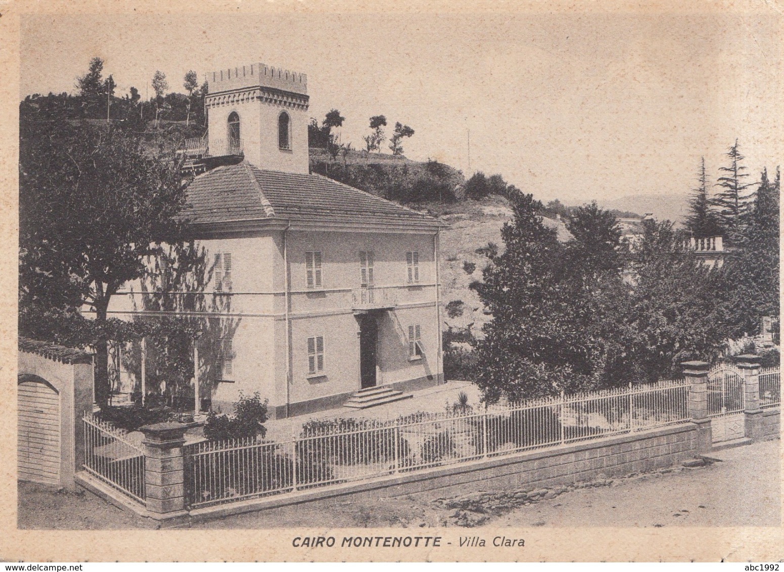 629 - Cairo Montenotte - Villa Clara - Autres & Non Classés