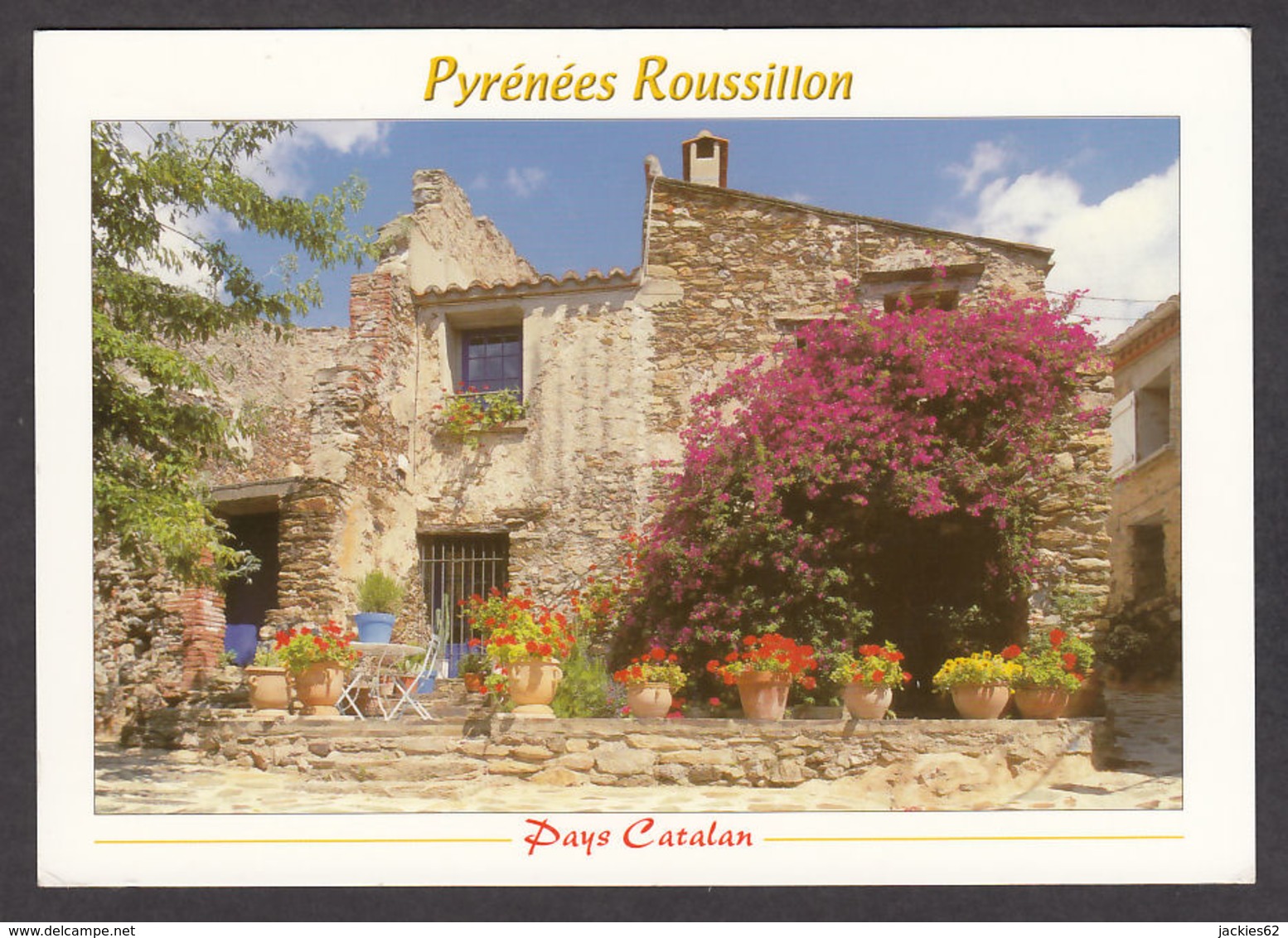 94378/ Photographe C. NÈGRE , *Maison Fleurie Dans Le Roussillon* - Autres & Non Classés