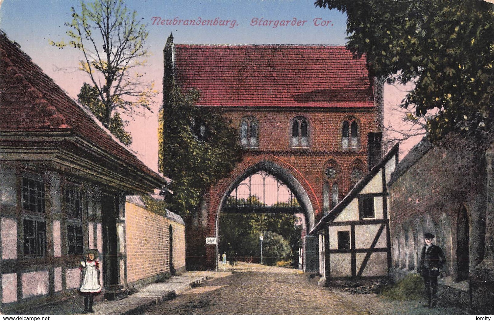 Allemagne Neubrandenburg Stargarder Tor Thor - Neubrandenburg