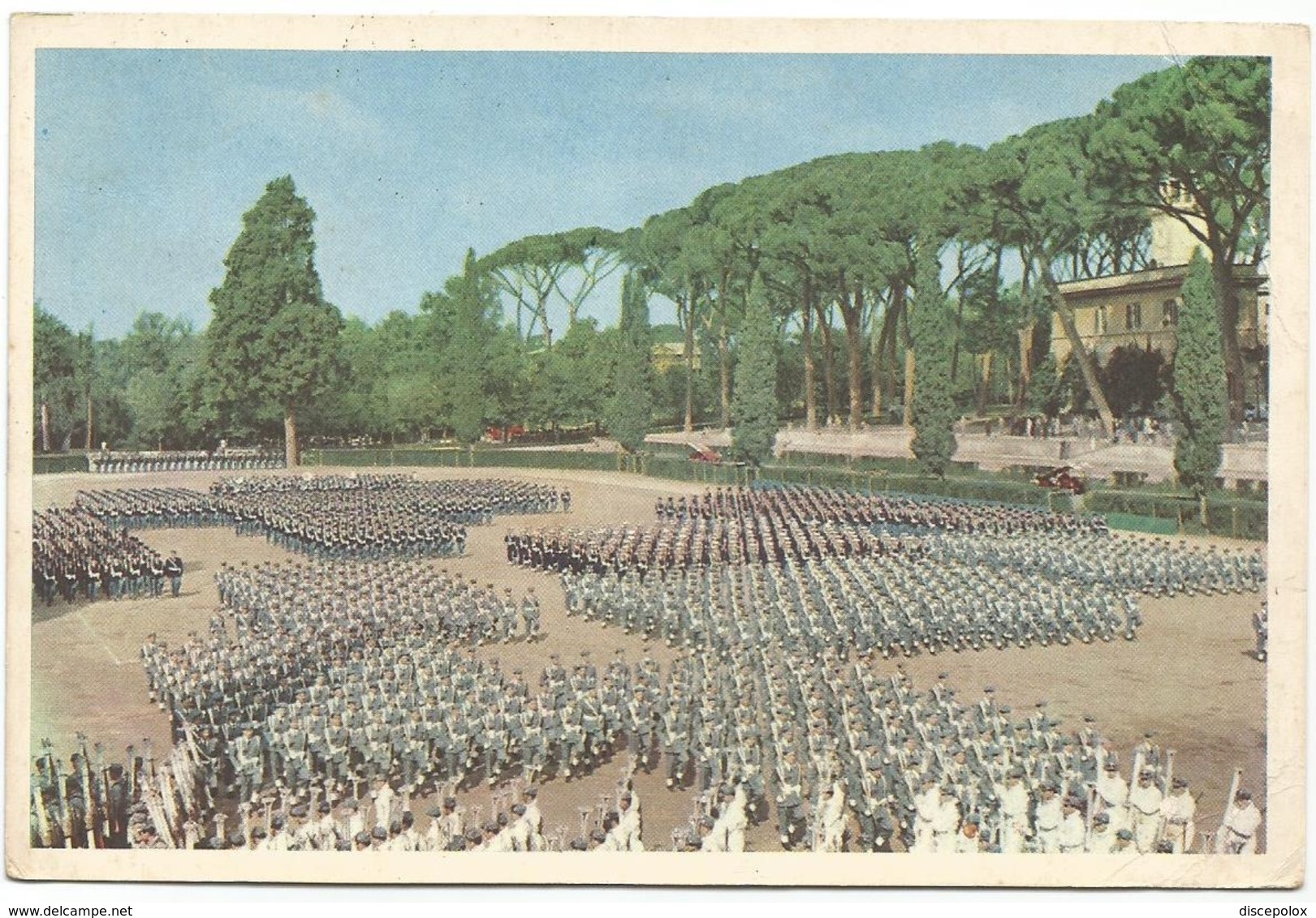 Z5255 Corpo Delle Guardie Di P.S. - Manifestazione Celebrativa Del 107° - Roma Piazza Di Siena 1959 / Viaggiata - Manovre