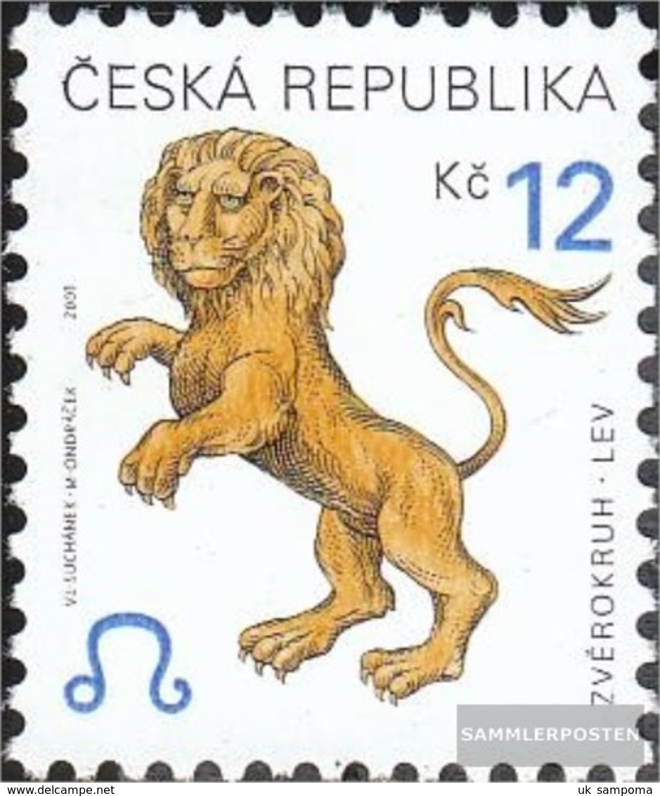 Czech Republic 282 (complete Issue) Unmounted Mint / Never Hinged 2001 Zodiac - Ongebruikt