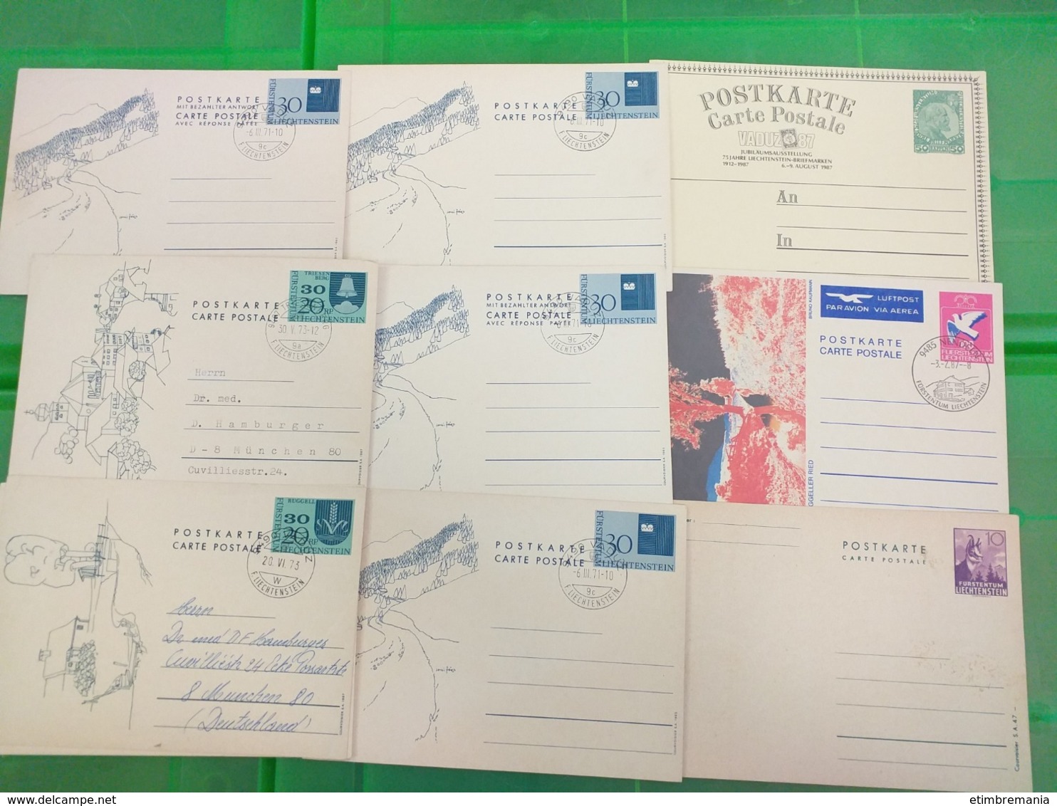 LOT N° 1128  LIECHENSTEIN  2 classeurs et divers neufs **