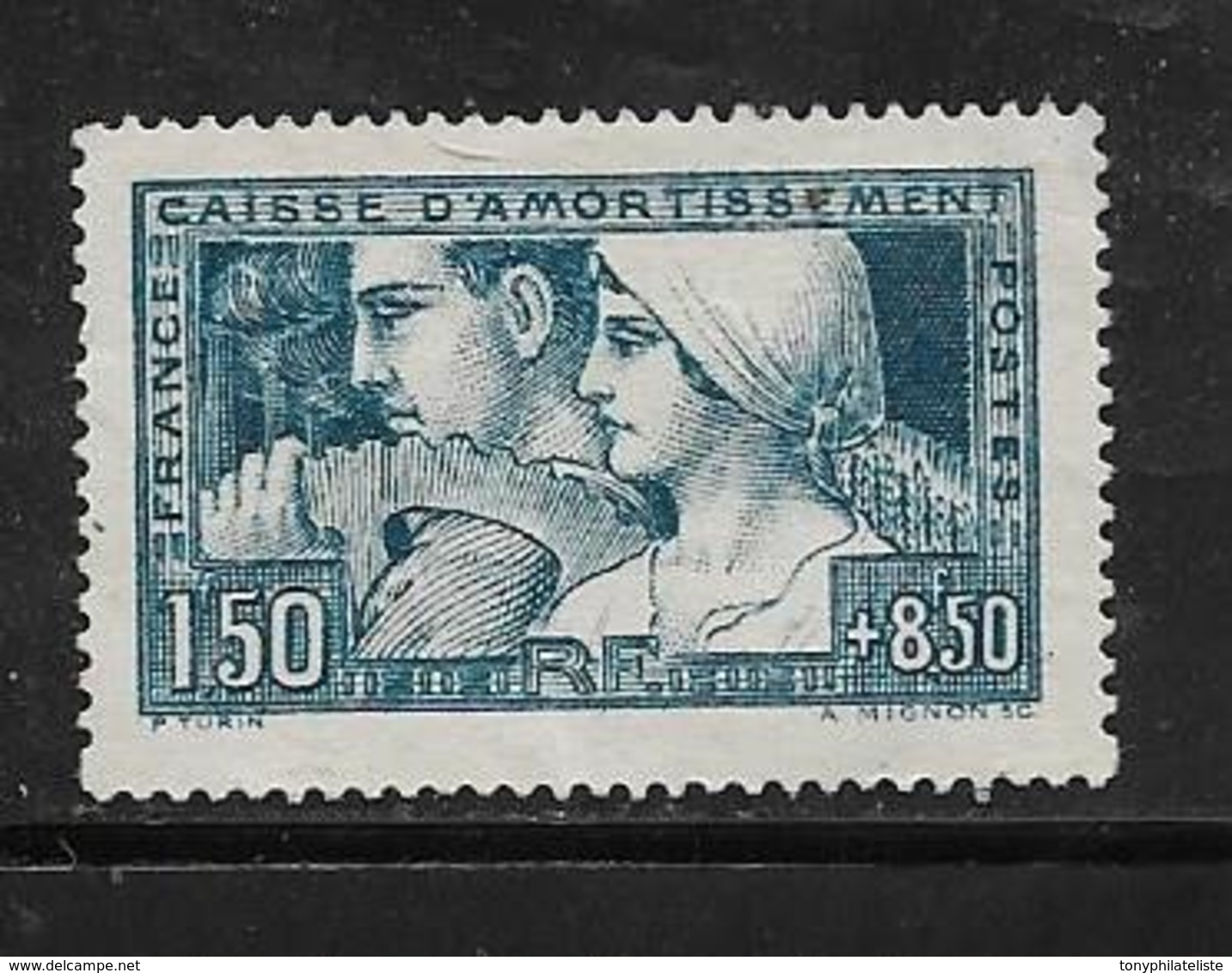 France Timbre De 1928 Caisse D'amortissement N°252 NSG Cote 180€ - Unused Stamps