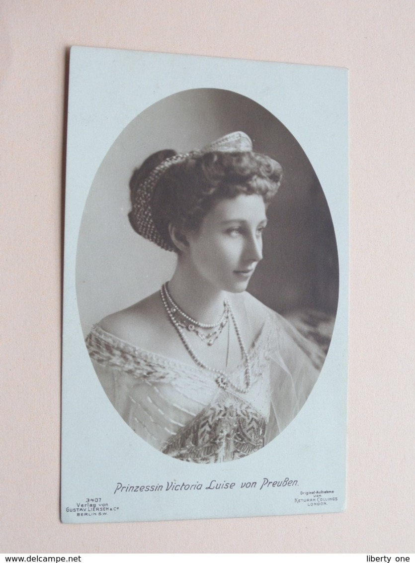 Prinzessin VICTORIA LUISE Von PREUSSEN ( Keturah Collings / Gustav Liersch 3407 ) Voir / See Photo ! - Case Reali