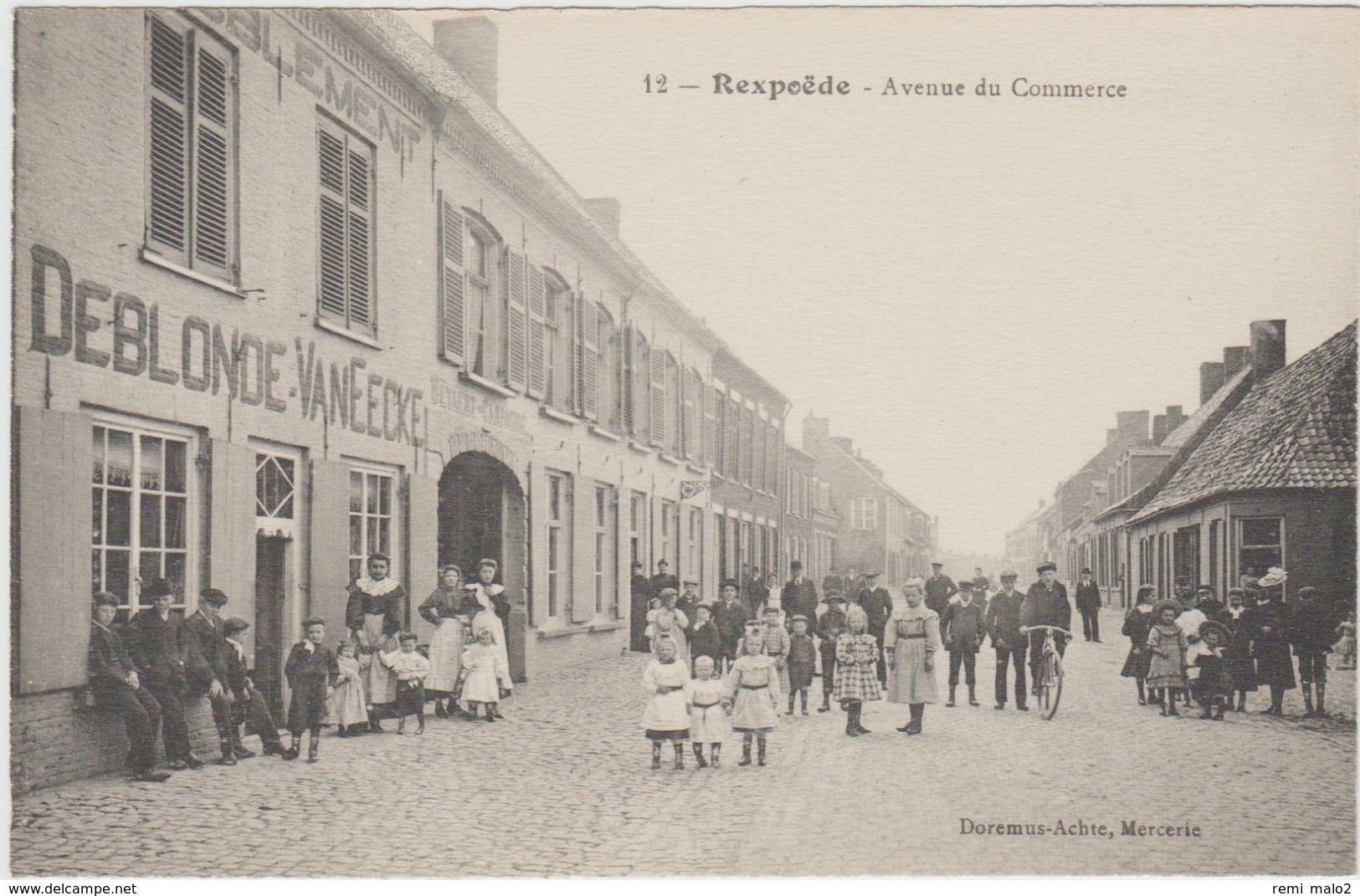 CARTE POSTALE   REXPOEDE 59  Avenue Du Commerce - Autres & Non Classés