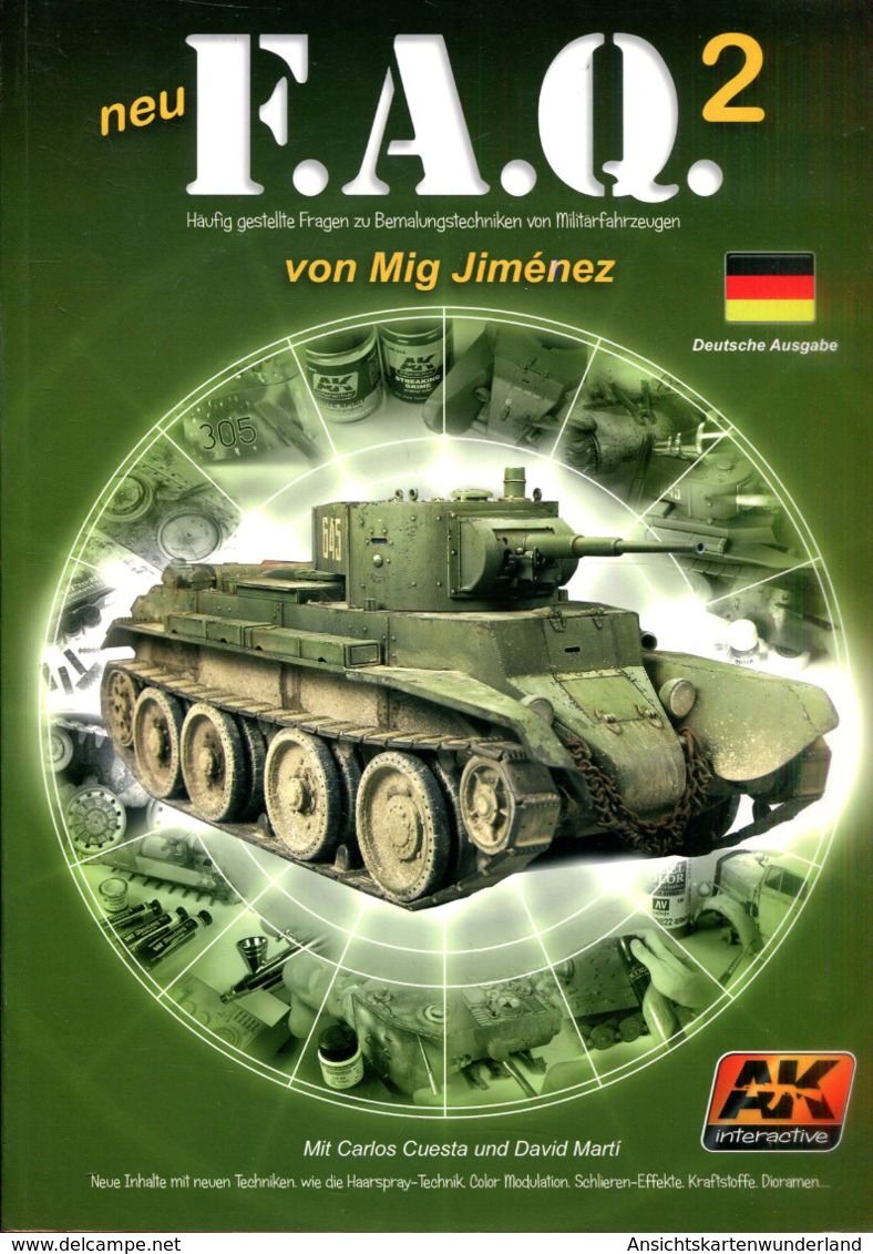 F. A. Q. 2 - Häufig Gestellte Fragen Zu Bemalungstechniken Von Militärfahrzeugen - Jouets & Miniatures