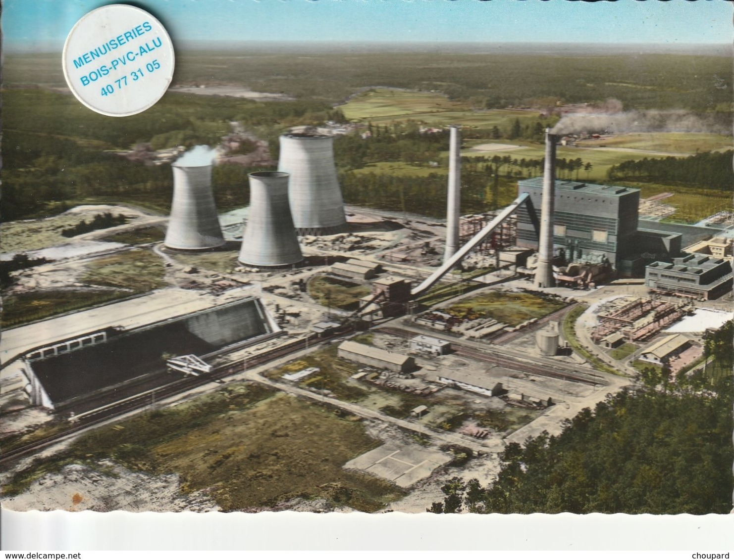 40 - Très Belle Carte Postale Semi Moderne Dentelée De  ARJUZANX   Vue Aérienne - Sonstige & Ohne Zuordnung