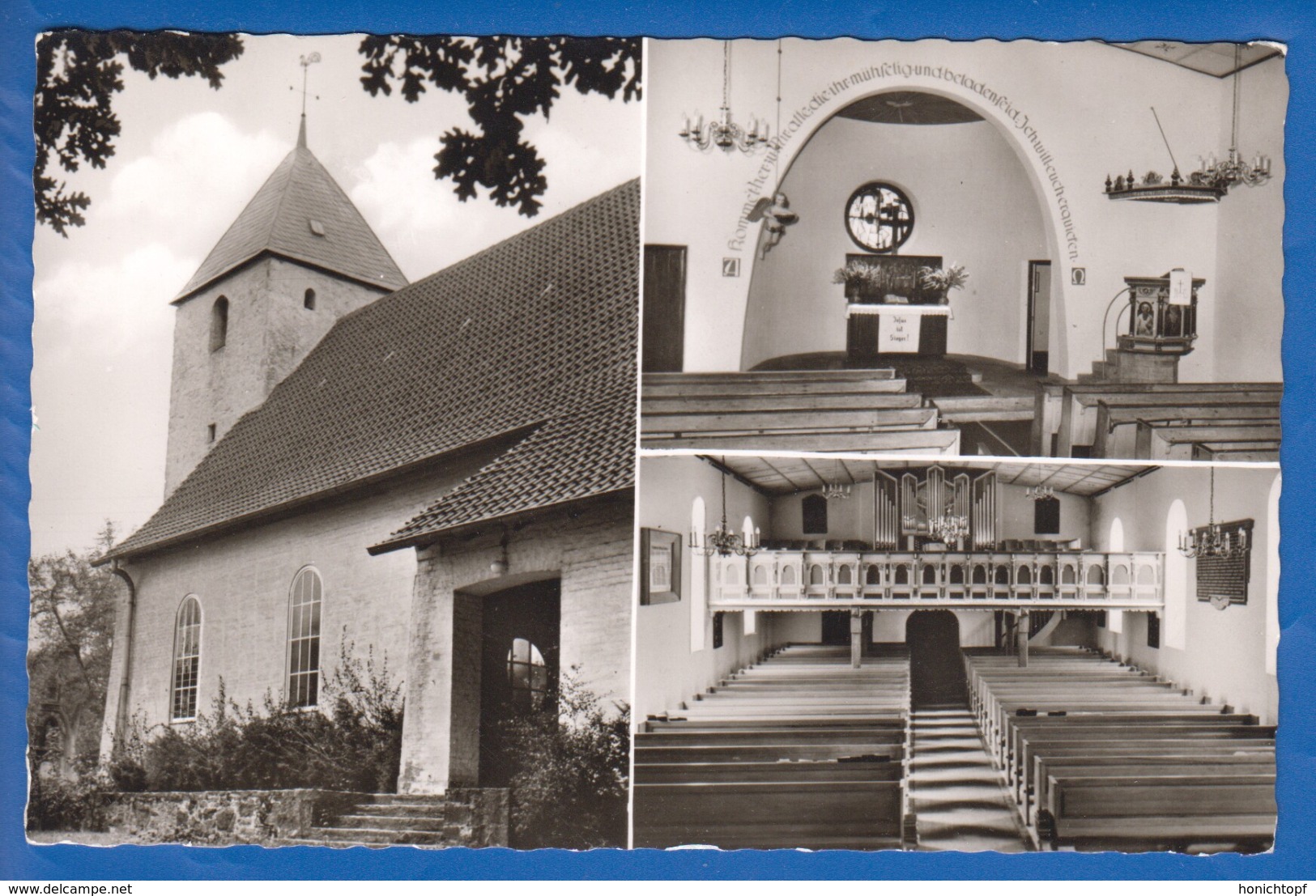 Deutschland; Exter Vlotho; Autobahn Kirche - Vlotho