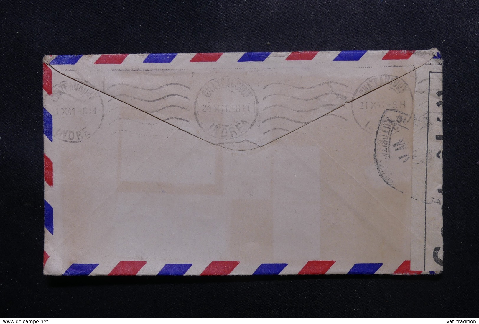 ETATS UNIS - Enveloppe De Oyster Bay Pour La France En 1941 Avec Contrôle Postal - L 47597 - Postal History