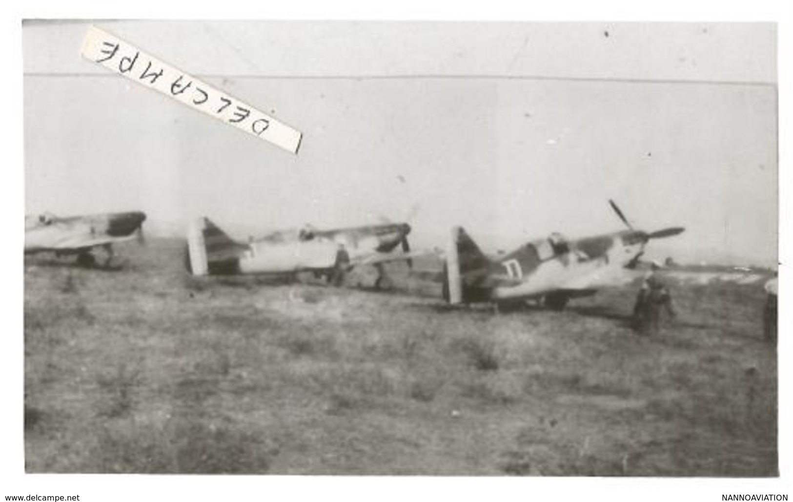 PHOTO AVION DEWOITINE D 520   13X9CM - 1946-....: Era Moderna