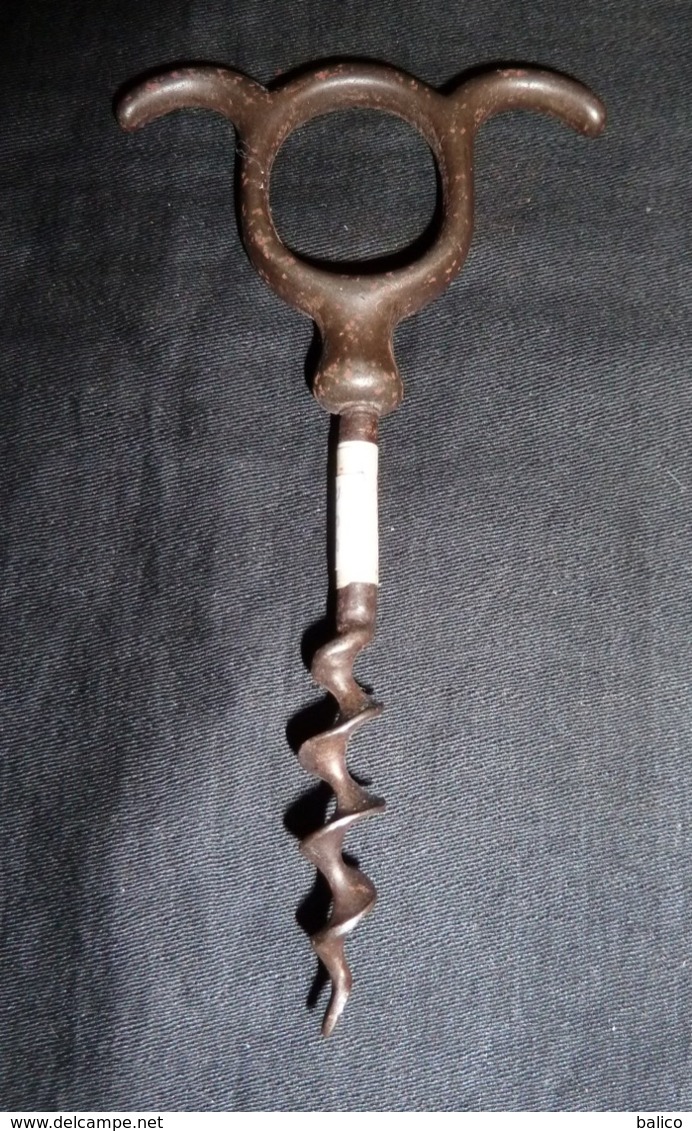 Tire-bouchon Acier  - Mèche Au Spires Coupantes  1910 - Bottle Openers