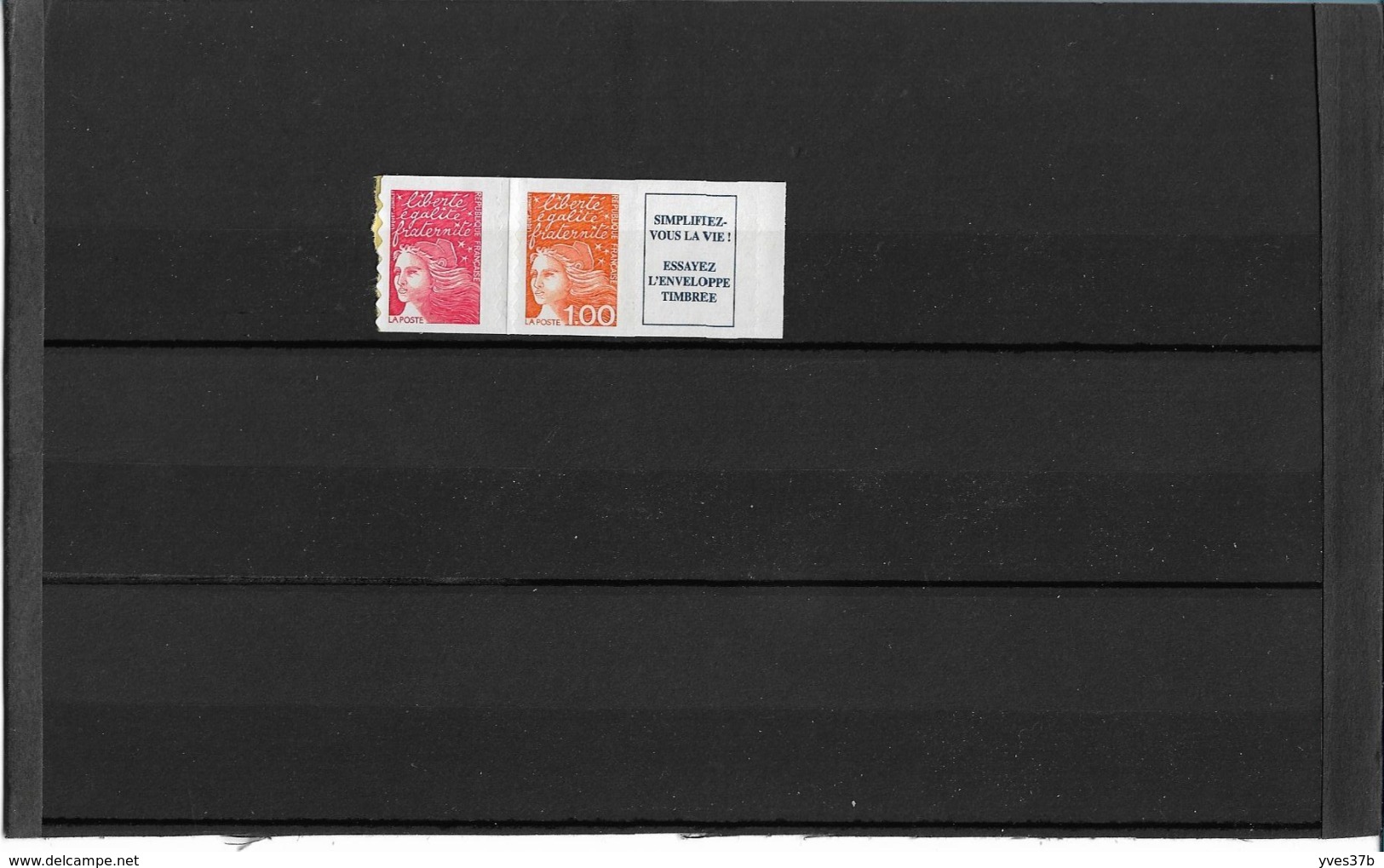 France 3101b Avec Vignette - SUP - - Unused Stamps