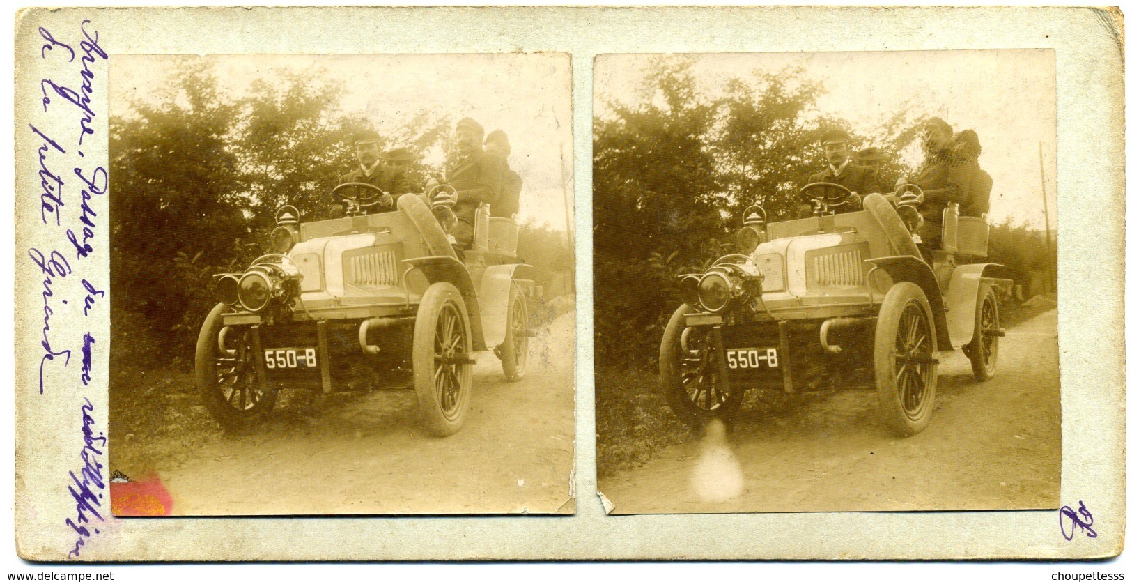 Photos Stéréoscopiques - Gironde - Arveyres -  Raid  Hippique Organisé Par " La Petite Gironde" En 1922  -  C 94 - Stereo-Photographie