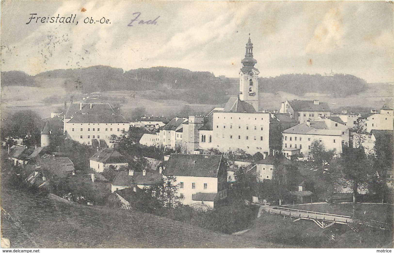 GRUSS AUS FREISTADT - Vue Générale, église. - Freistadt