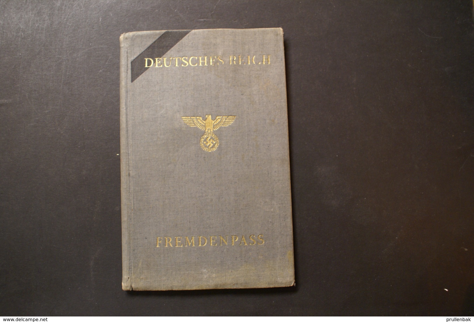 WW2 - Deutches Reich FREMDENPAS - Documents