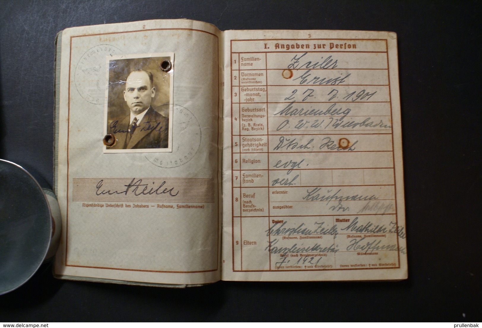 WW2 - WERKPAS - Documents