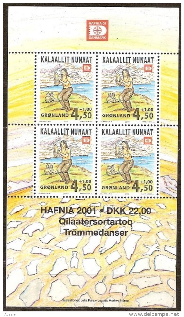 Groenland Greenland 2000 Yvertn° Bloc 19 *** MNH Cote 10 Euro - Blocks & Kleinbögen