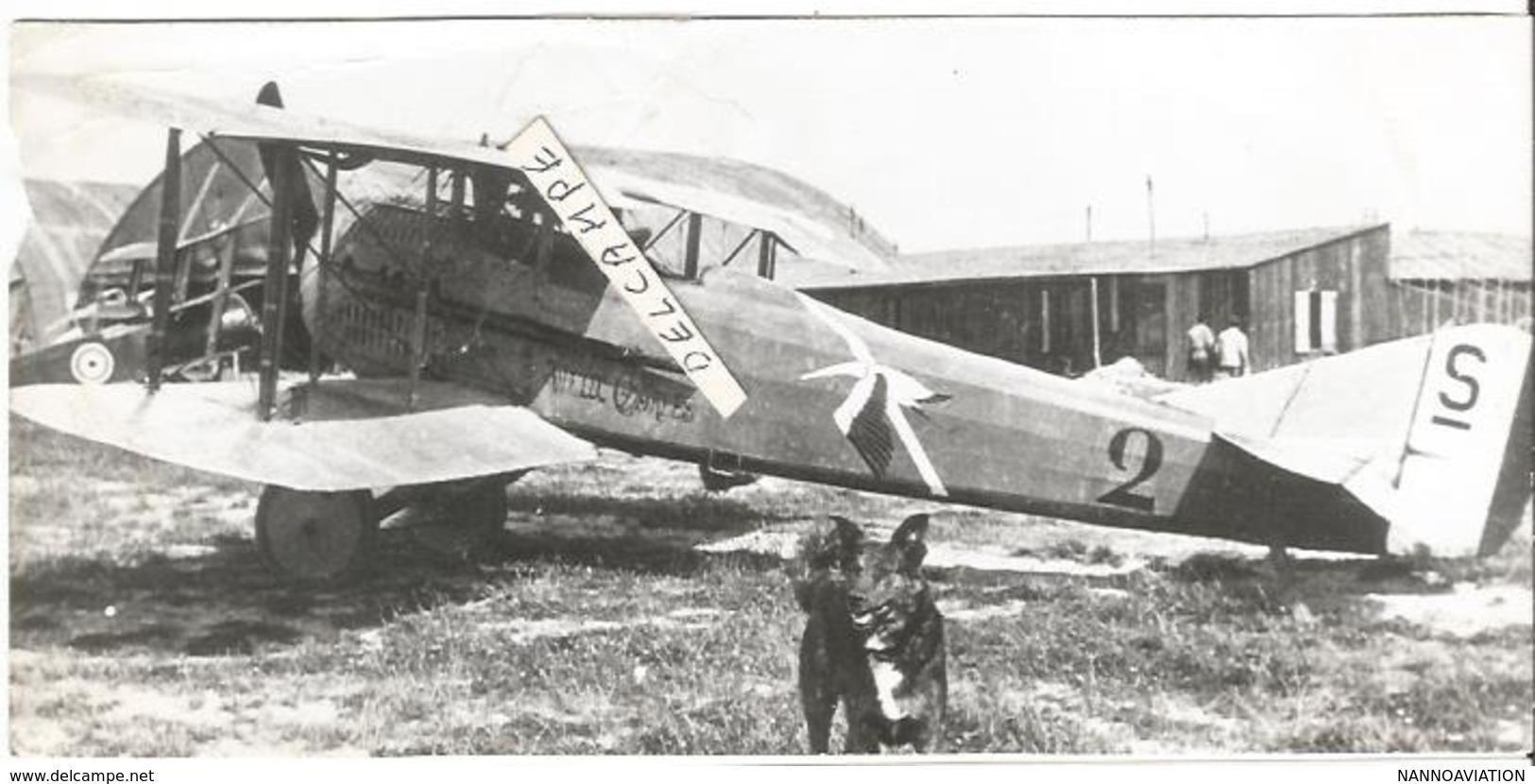 PHOTO AVION MORANE SAULNIER LE VIEUX CHARLES GUYNEMER ARCHIVE ECPA  TRES HABIMé 18X8CM - 1946-....: Era Moderna