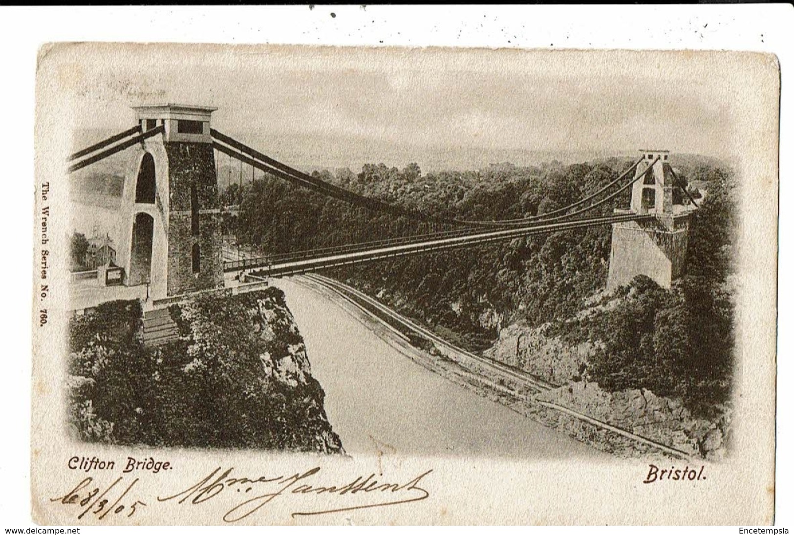 CPA-Carte Postale-Royaume Uni-Bristol-Clifton Bridge-1905 VM9208 - Bristol