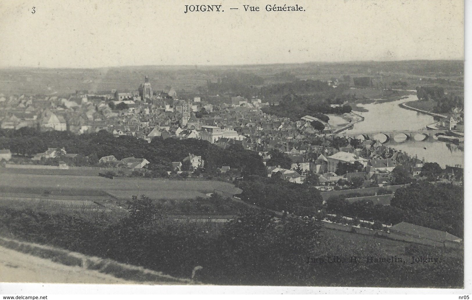89 ( Yonne ) - JOIGNY - Vue Generale - Joigny
