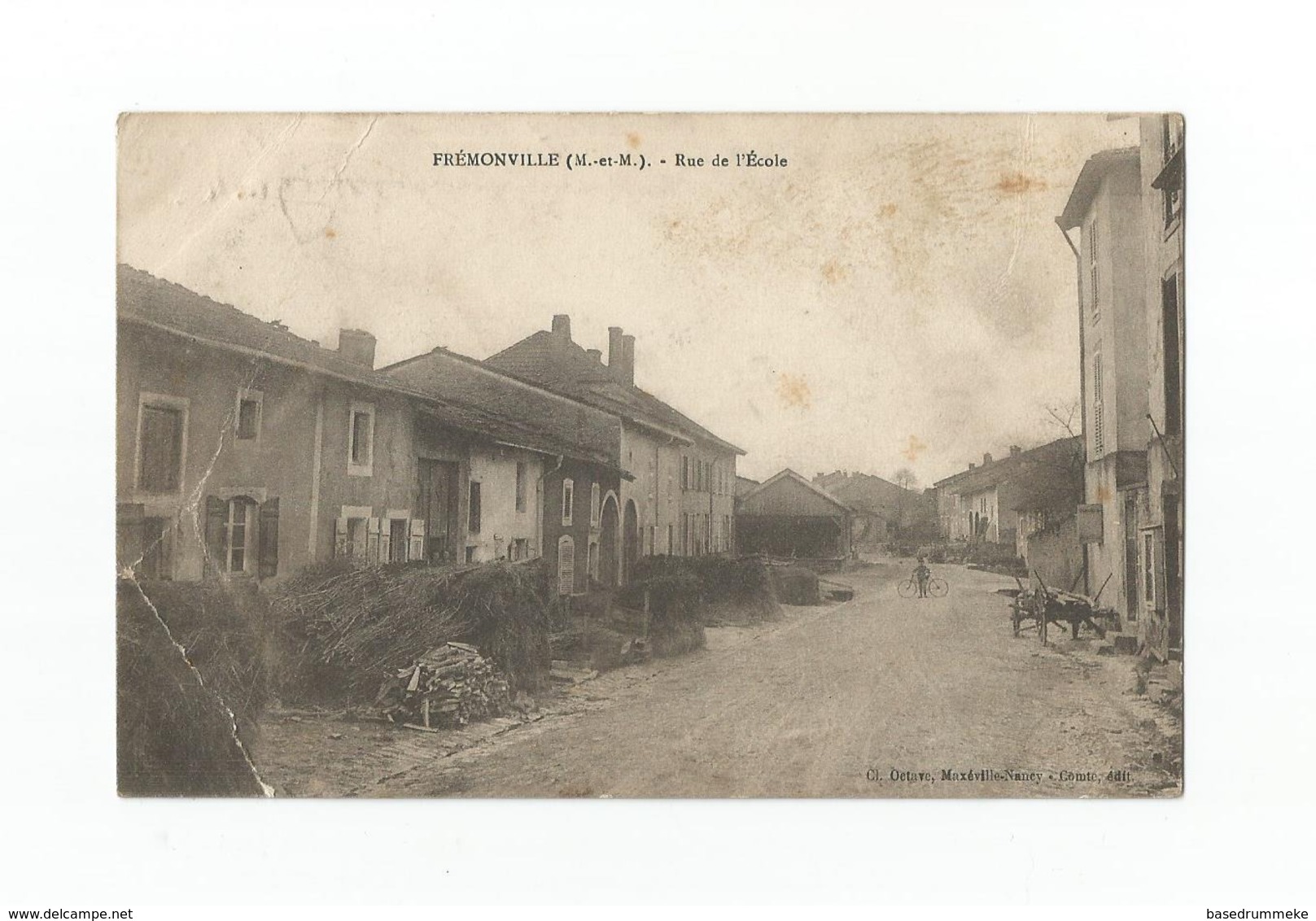 Frémonville (M.-et-M.).  -  Rue De L'Ecole. - Luneville