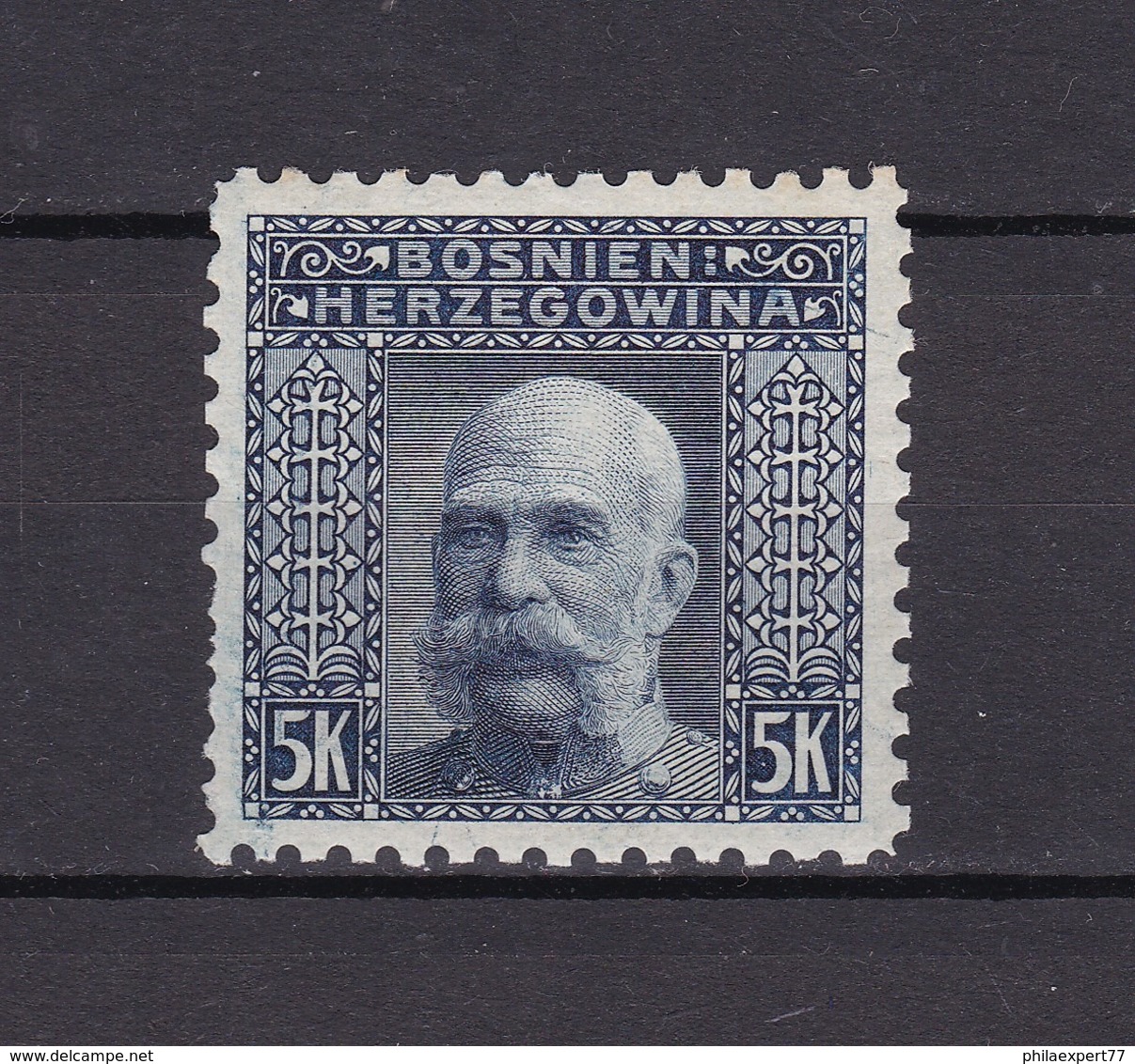 Bosnien-Herzegowina - Österreichische Besetzung - 1906 - Michel Nr. 44 C - Gez. 9 1/4 - 48 Euro - Bosnia Erzegovina