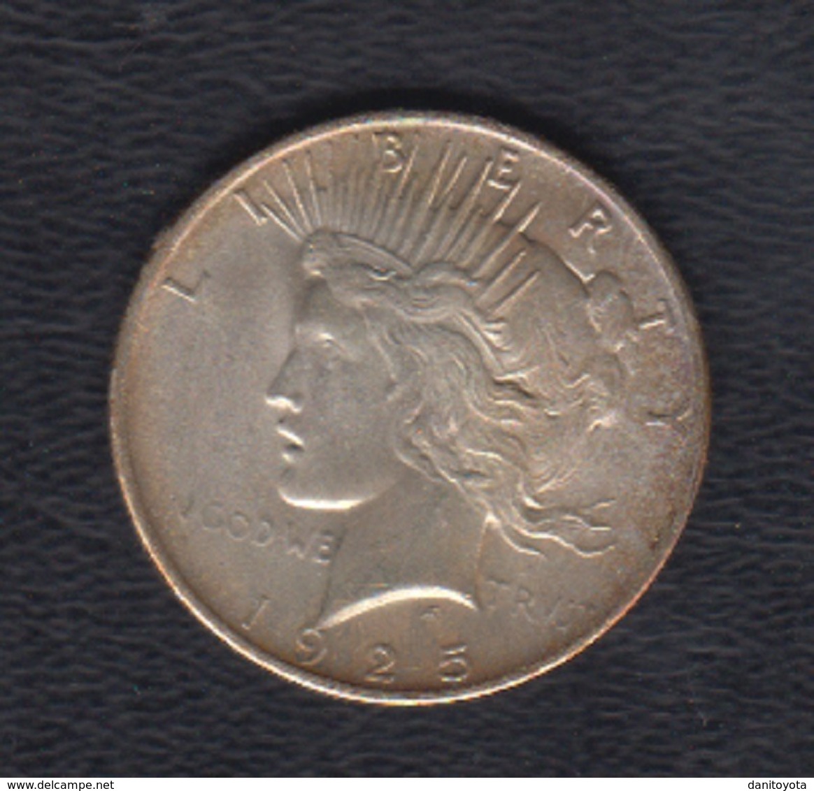 ESTADOS UNIDOS. AÑO 1925.-  1 DOLAR PLATA. PESO 26,70 GR - 1921-1935: Peace (Paix)