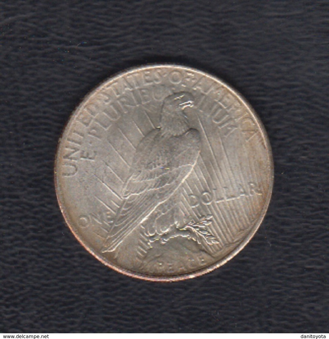 ESTADOS UNIDOS. AÑO 1925.-  1 DOLAR PLATA. PESO 26,70 GR - 1921-1935: Peace (Pace)