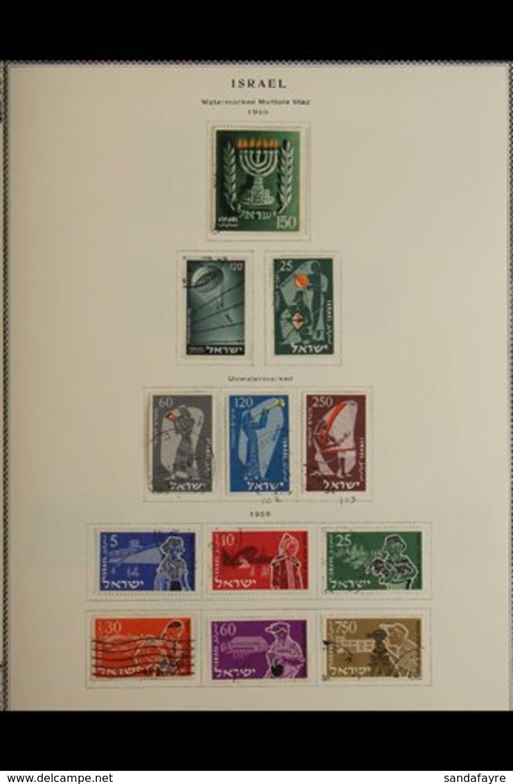 JUDAICA & ISRAEL-RELATED MORE LIKE A PHILATELIC SCRAP BOOK Than Simply A Collection Of Stamps & Covers, We See Stamp Exh - Andere & Zonder Classificatie