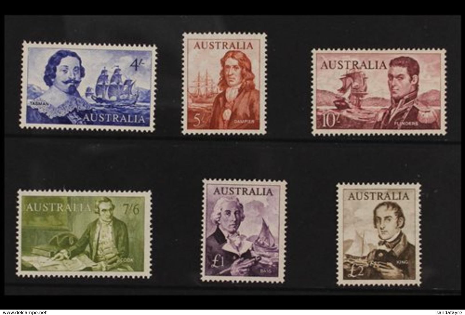 1963-65 Navigators High Values Set, SG 355/60, Never Hinged Mint. (6 Stamps) For More Images, Please Visit Http://www.sa - Other & Unclassified